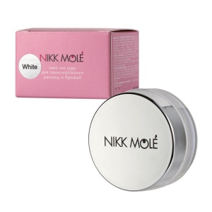 Клей без клея для ламинирования ресниц White NIKK MOLE 